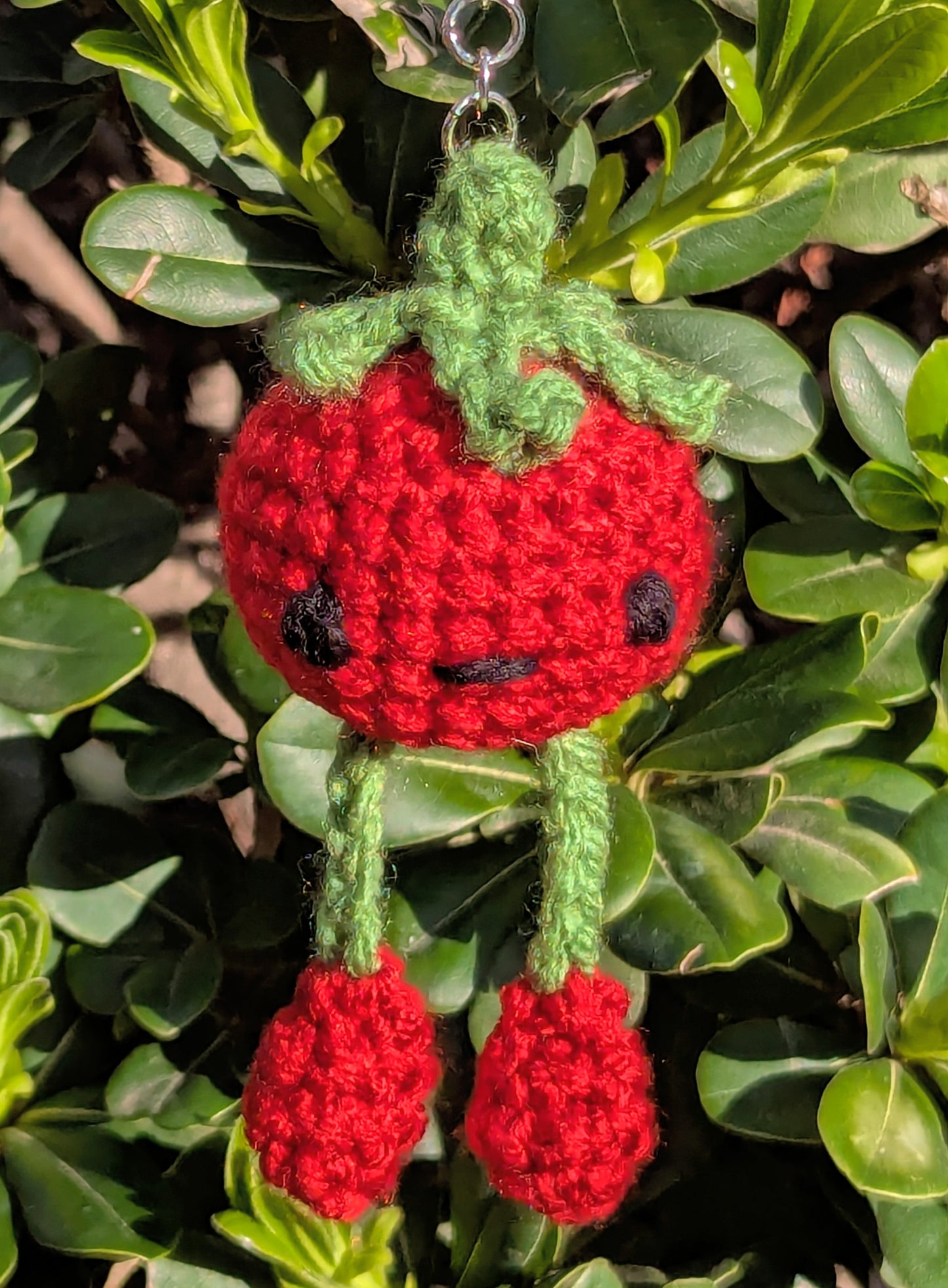 Cherry Tomato Keychain