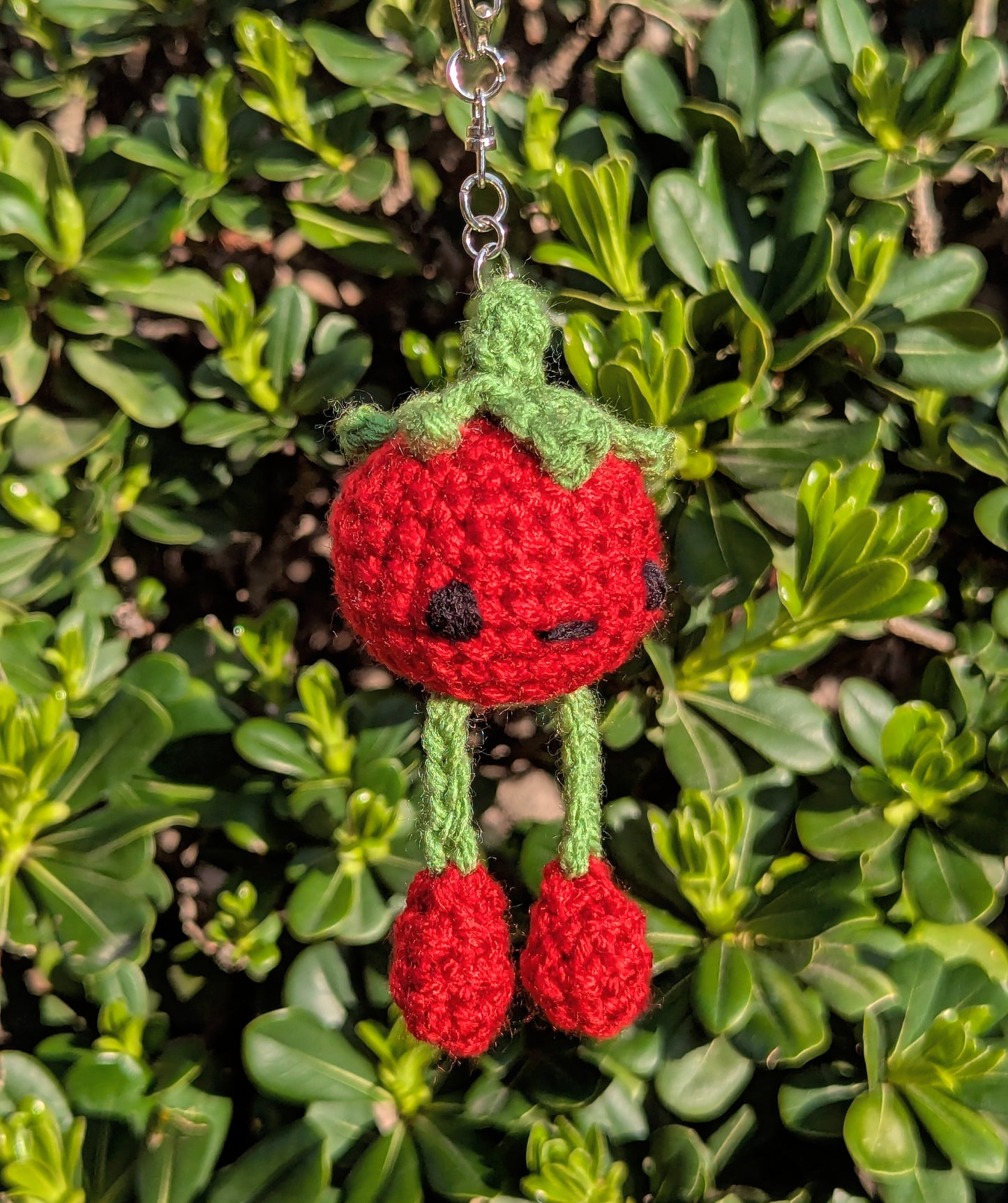 Cherry Tomato Keychain