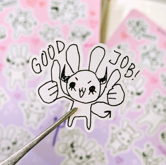 Bunny Doodle Sticker Sheet!