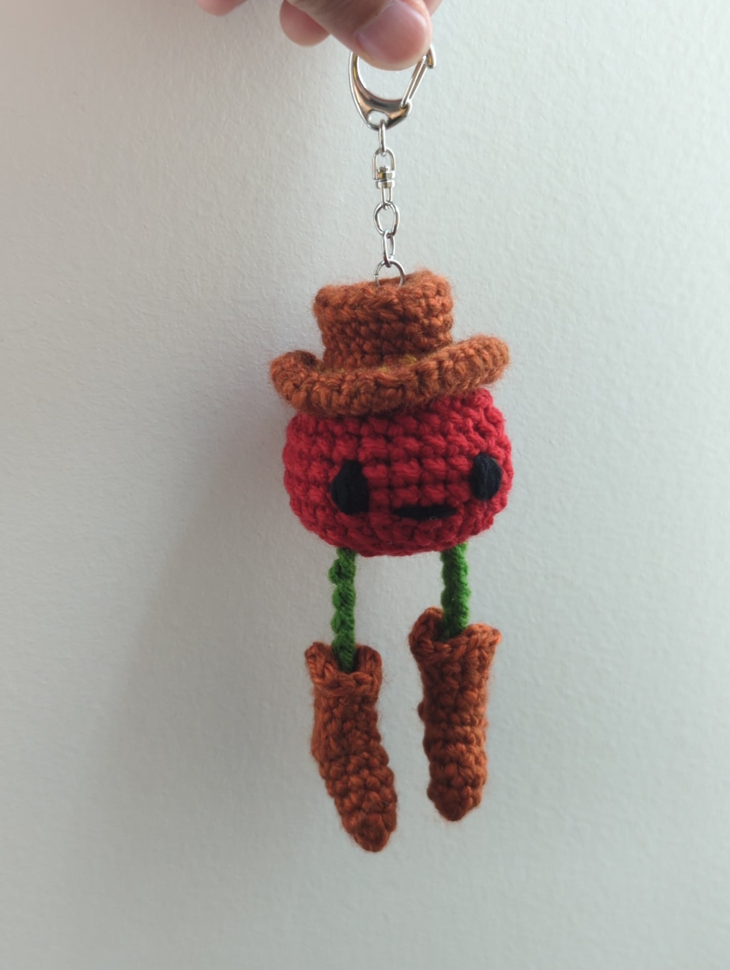 Cherry Tomato Keychain