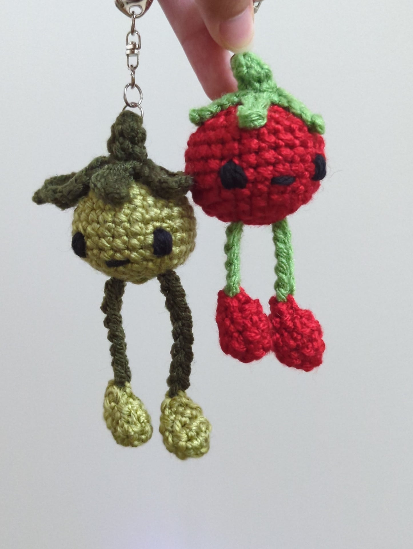 Cherry Tomato Keychain