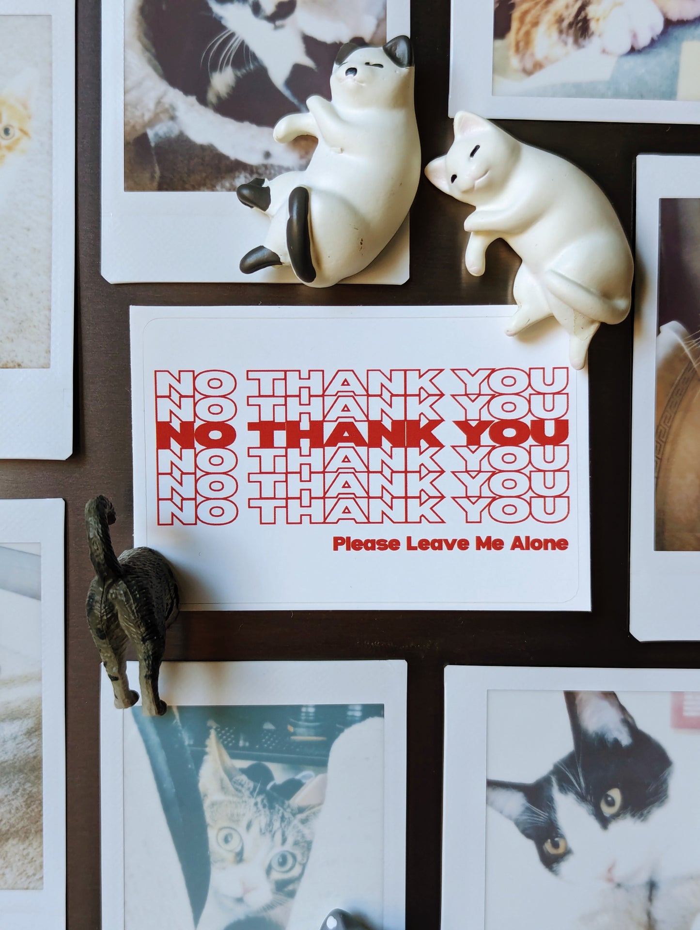 [Clearance] NO THANK YOU Sticker