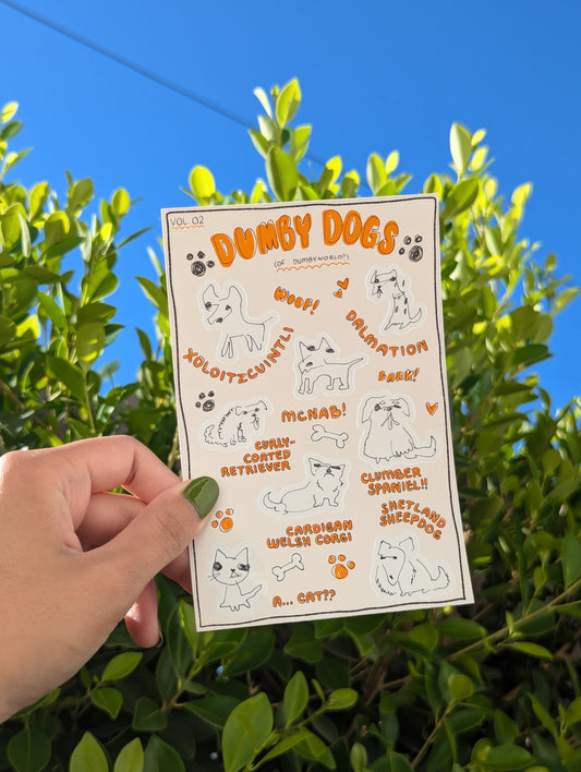 Dumbydogs Sticker Sheet (Vol. 2)