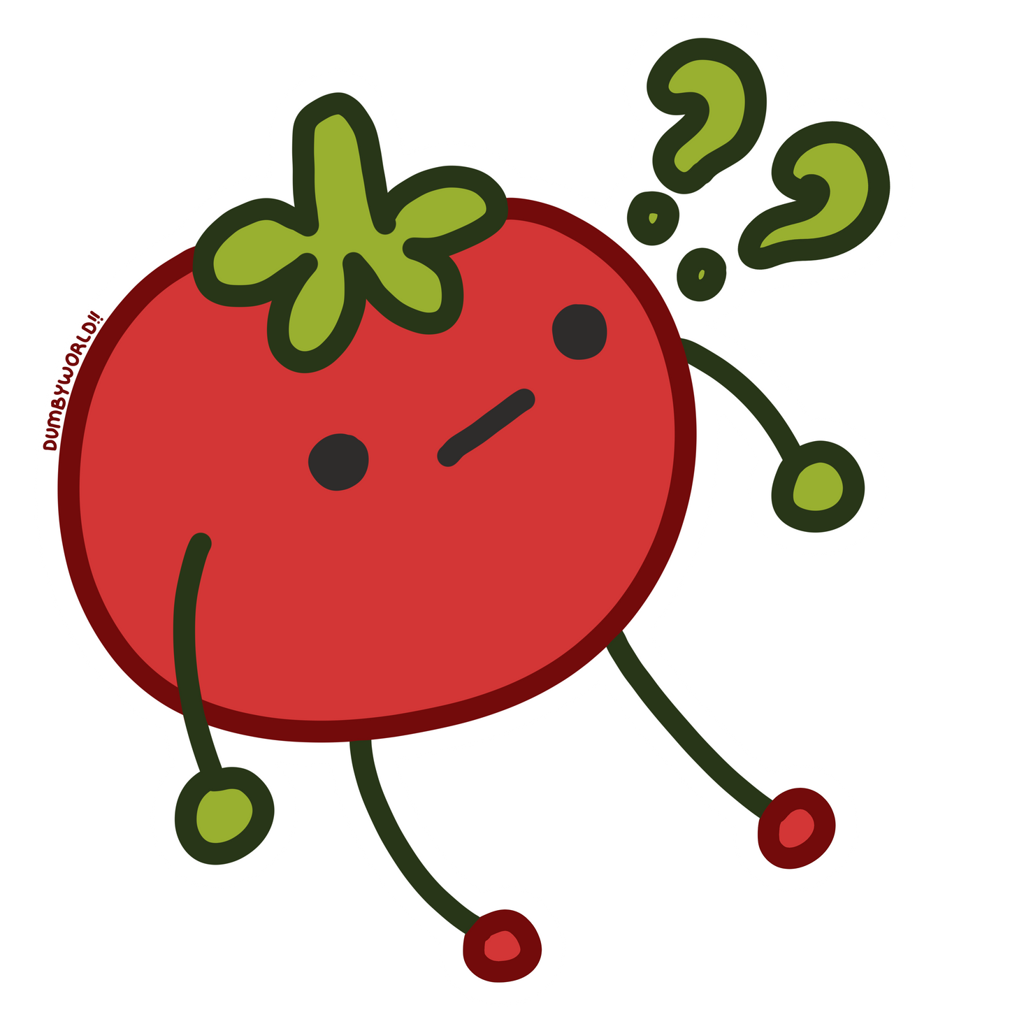 Confused Tomato Guy Sticker??